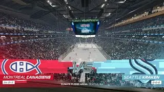 NHL 22 &mdash; &laquo;Монреаль Канадиенс&raquo; против &laquo;Сиэтл Кракен&raquo; &mdash; Prime Time Games, 26 октября 2021 г.