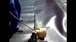 сварка геомембран