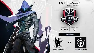 LG Ultragear TEC Challenger Series 2 | Lower Bracket Finals | NOBLE ESPORTS VS EXCEELI ESPORTS