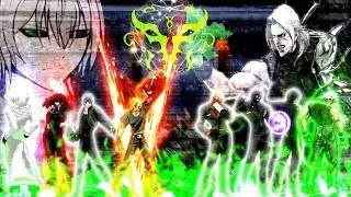 KOF MUGEN Rock-SP, Daiki, Kulou & Black Kulou vs Boss Oswald, D Rozwel, Original Rozwel & Archimonde