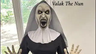 New Spirit Halloween 2025 Valak Animatronic - The Nun unboxing/setup