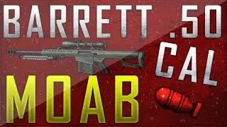 MW3: MOAB With Every Gun COMPLETED! Barret 50.cal MOAB