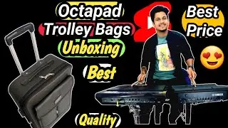 Octapad double trolley bag || unboxing || Best price & best quality || octapad player sukanta || 🎒😍