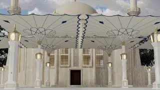 Marvel of the Parasol. #architecture #design #engineering #travel #mosque #masjid #iraq 