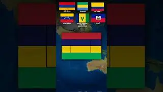 Hidden Countries Flags from Mauritius flag...#shorts