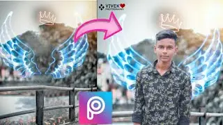 Picsart Angel Wings Photo Editing | Stylish Editing |