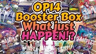 OP14 Booster Box Opening - What Just Happen!?