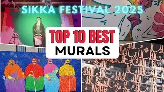 Top 10 Must-See Murals at Sikka Art Festival 2025 | Dubai's 4K Walking Tour