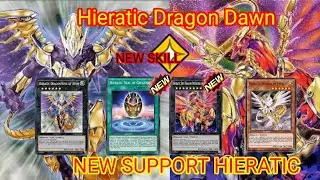 NEW SUPPORT HIERATIC Deck / NEW SKILL /Hieratic Dragon Dawn [YU-GI-OH DUEL LINKS]