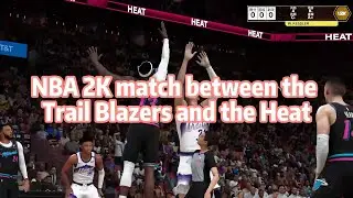Trail Blazers vs Heat &ndash; Portland's Future vs Miami's Culture!#games #nba2k #nba2k26 #nbagames