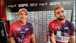 Padelnetwork en el Axion A1 Padel Buenos Aires Master con Torre, Ramos, Archieri y Di Francesco