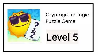 Cryptogram Logic Puzzle Game Level 5