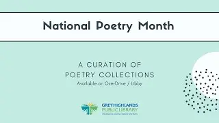 National Poetry Month | Libby Collections