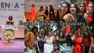 When Elements Meet Darkness | GCU Fashion Extravaganza BY IDEA WORLD DESIGN COLLEGE 