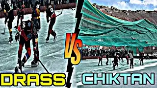 ICE HOKEY MATCH IN KARGIL LADAKH DRASS VS CHIKTAN DANGEROUS MATCH #4k #vlogs #viral #icehockey