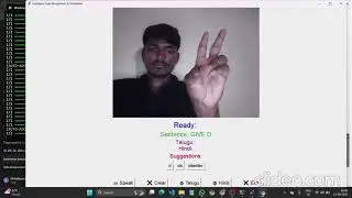 Hand Sign Recognition & Linguistic Translation System | ASL to Text & Voice Demo