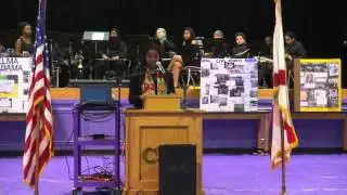 Cobb Middle Black History Month Geneva Westley Assembly