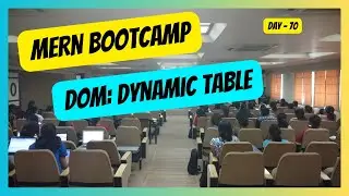 070 DOM : Dynamic Tables