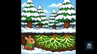 Les arbres endormis sous la neige -Musique d’Hiver pour Enfants-Contes de fées du Dakota du Nord