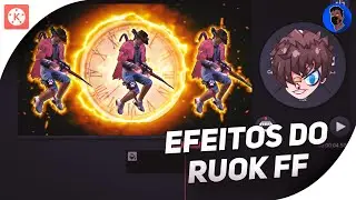 COMO FAZER EFEITO QUE O RUOK FF USA EM SEUS VIDEOS - EFEITO RELOGIO RUOK FF TUTORIAL