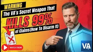 The VA's Secret Weapon That KILLS 99% of Claims And How To Disarm It