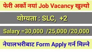 फेरी अर्को नया Job Vacancy खुल्यो😀 government job vacancy/#shorts/#vacancyupdates