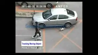 27X IR Waterproof Auto Tracking High Speed PTZ Camera Shooting Effect