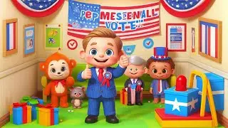 Vote for the Future: A Fun Kids' Song About Presidential Elections!