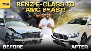 Putting the class back into this E Class! Collision Repair | AMG Kit Conversion | Tinkr | Secur