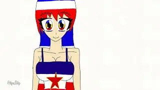 I made Female Yugoslavia/Yugoslavia(Girl)
