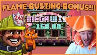 Slot Bonus Compilation - inc. a  FLAME BUSTER LEVEL 5!!
