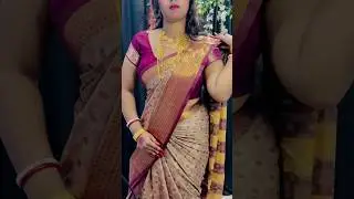 #ytshort #Sareee draping#sareewearing #viral #shortvideo / Saree draping style
