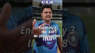 Ind Vs WI Day 3 Review #shorts #tamil #tamilcricket #indiacricket #funny