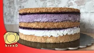 Kokos - borovnica torta | Coconut - Blueberry Cake | breaD