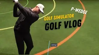 Golf Simulator | P-Wedge Practice