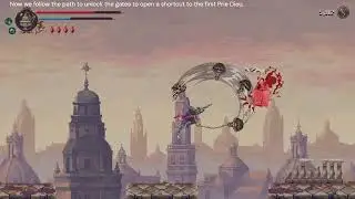 Blasphemous 2 [Path to open the shortcut to the first Prie Dieu in the Elevated Temples]