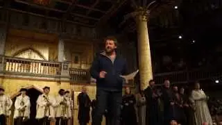 Dominic Dromgoole's end of season speech