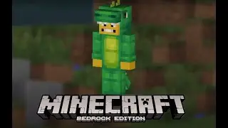 How to make LEGO Lizard Man skin in Minecraft Bedrock Edition