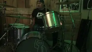 El Astronauta - The Mowing Devil - (Drum Playthrough) - Coffin Curse Records