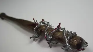 Miniature Barbed Wire Bat (The Walking Dead Miniatures)