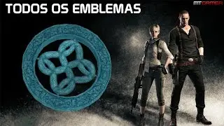 Resident Evil 6 Todos os emblemas de serpente Jake