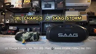 JBL Charge 5 против SAAG STORM