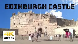 [4K] EDINBURGH CITY CENTRE - A WALK THROUGH CASTLEHILL IN ROYAL MILE | EDINBURGH CASTLE