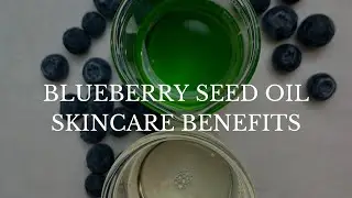 Blueberry Seed Oil Skincare Benefits