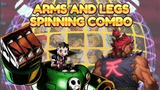 Front and Back Actions Rotating Arms and Legs  - Marvel vs Capcom 2
