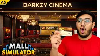 Building the Biggest Cinema Hall in Mall Simulator 💰🍿 DARKZY GAMING #gamingseries
