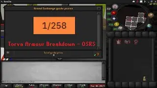 Torva Armour Breakdown - OSRS