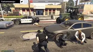 LegatusLeman//Gta V [VoRP]#72-Polis Memuru Süleyman//Banka Soygunu