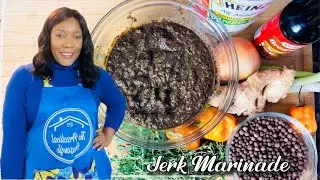 How To Make Jerk Marinade | Authentic Jerk Marinade Recipe |Jerk Rub