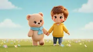 Une Promenade au Parc avec Petit Léo 🧸🌳 | Comptines calmes pour enfants